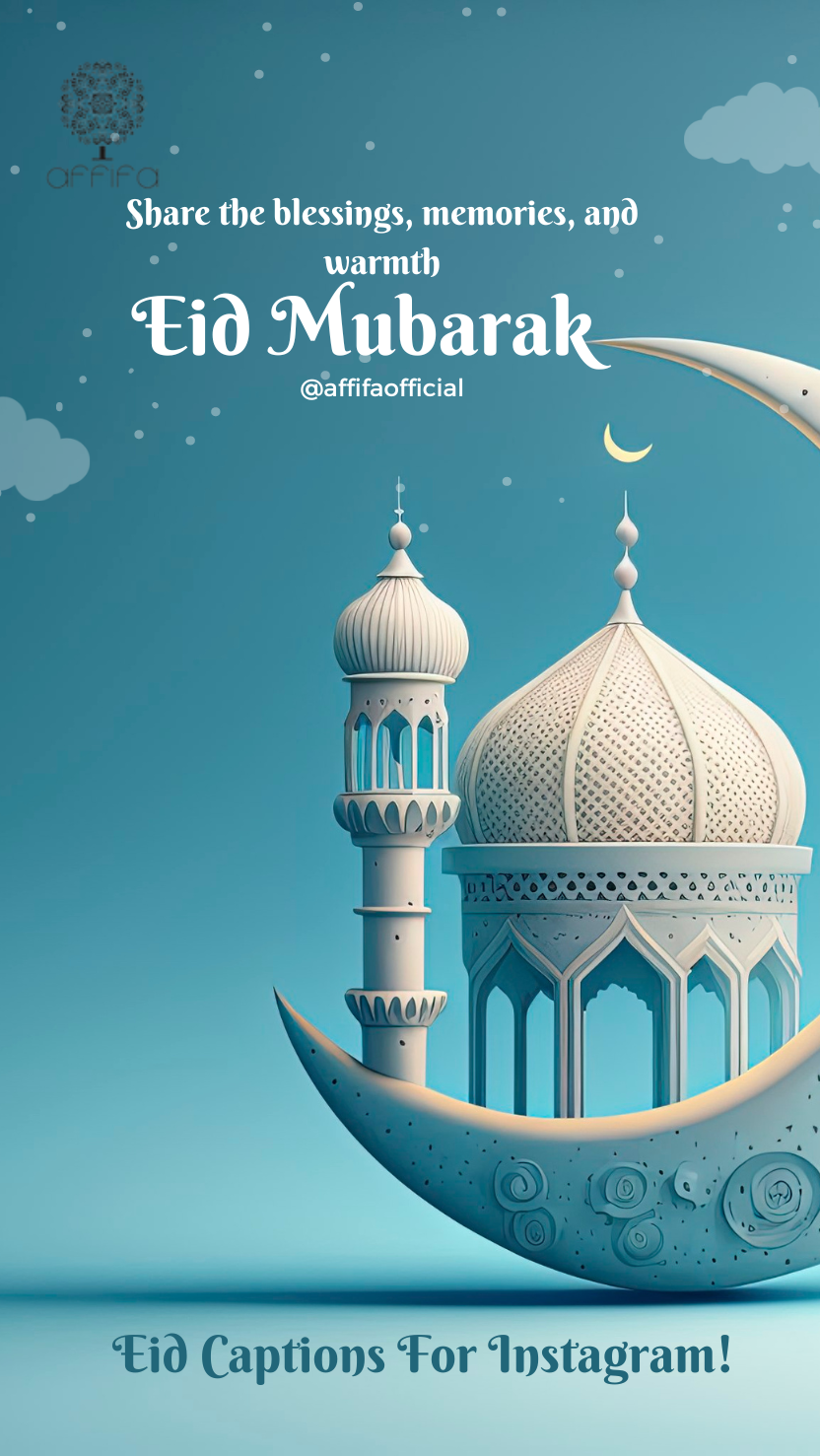 Eid Mubarak captions