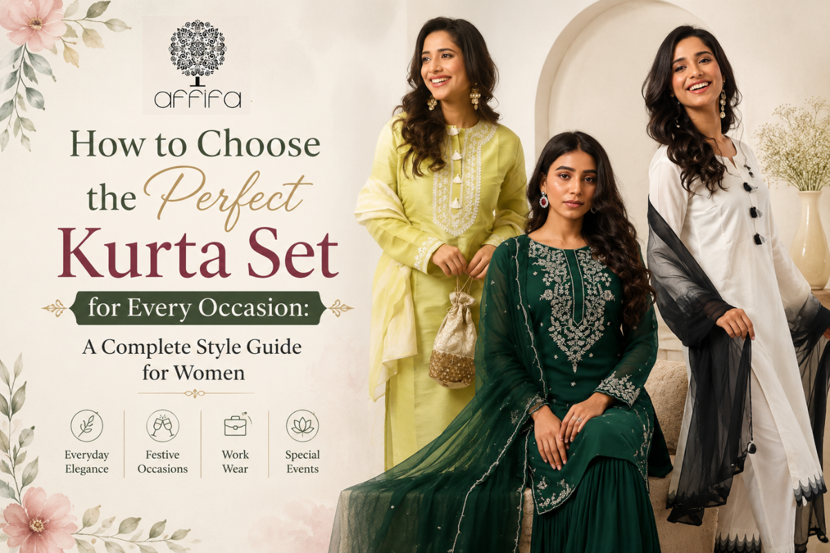 How to Choose the Perfect Kurta Set for Every Occasion