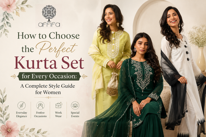 How to Choose the Perfect Kurta Set for Every Occasion