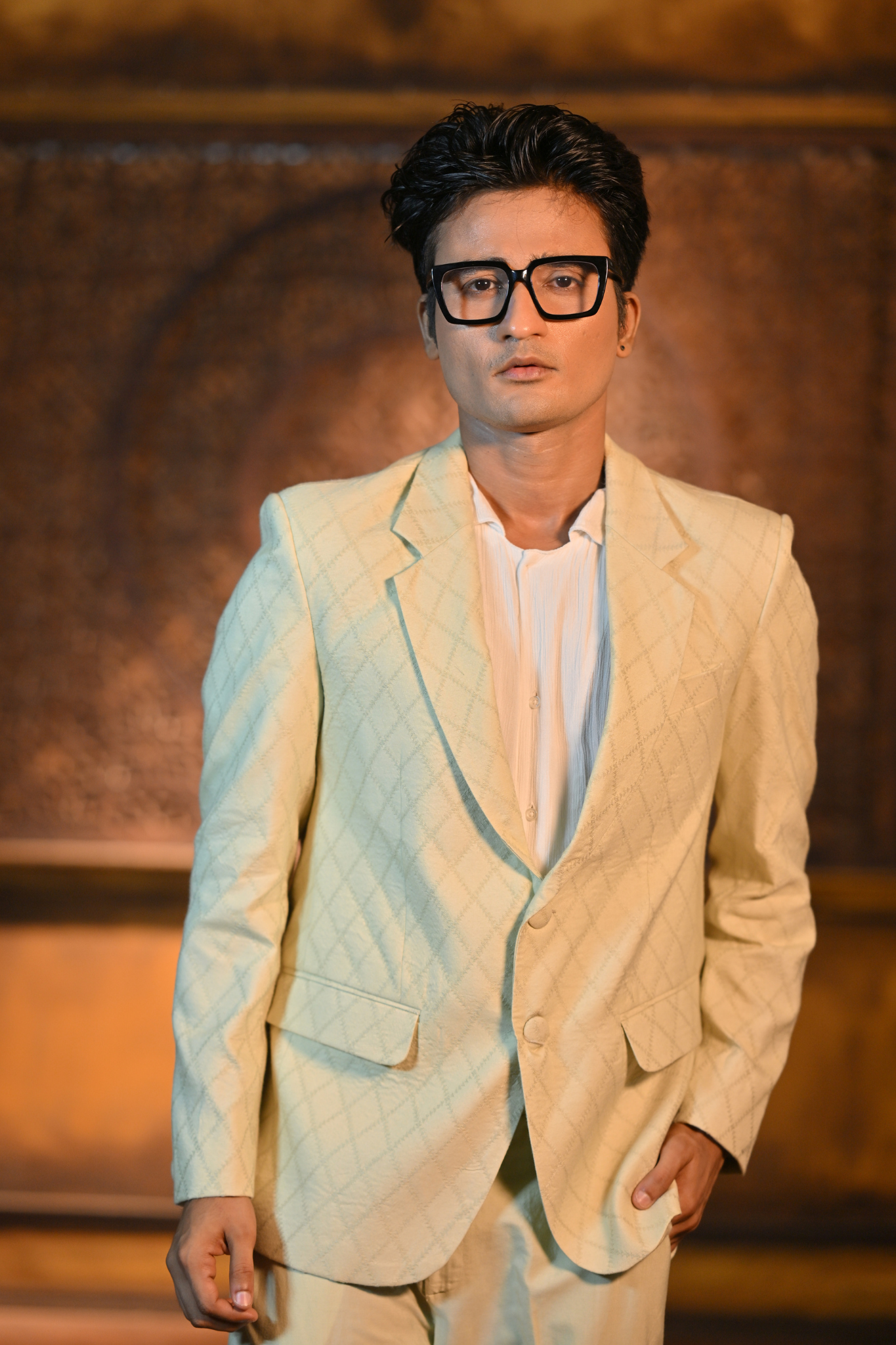 PASTEL GREEN BLAZER WITH PANT (Customize Request)