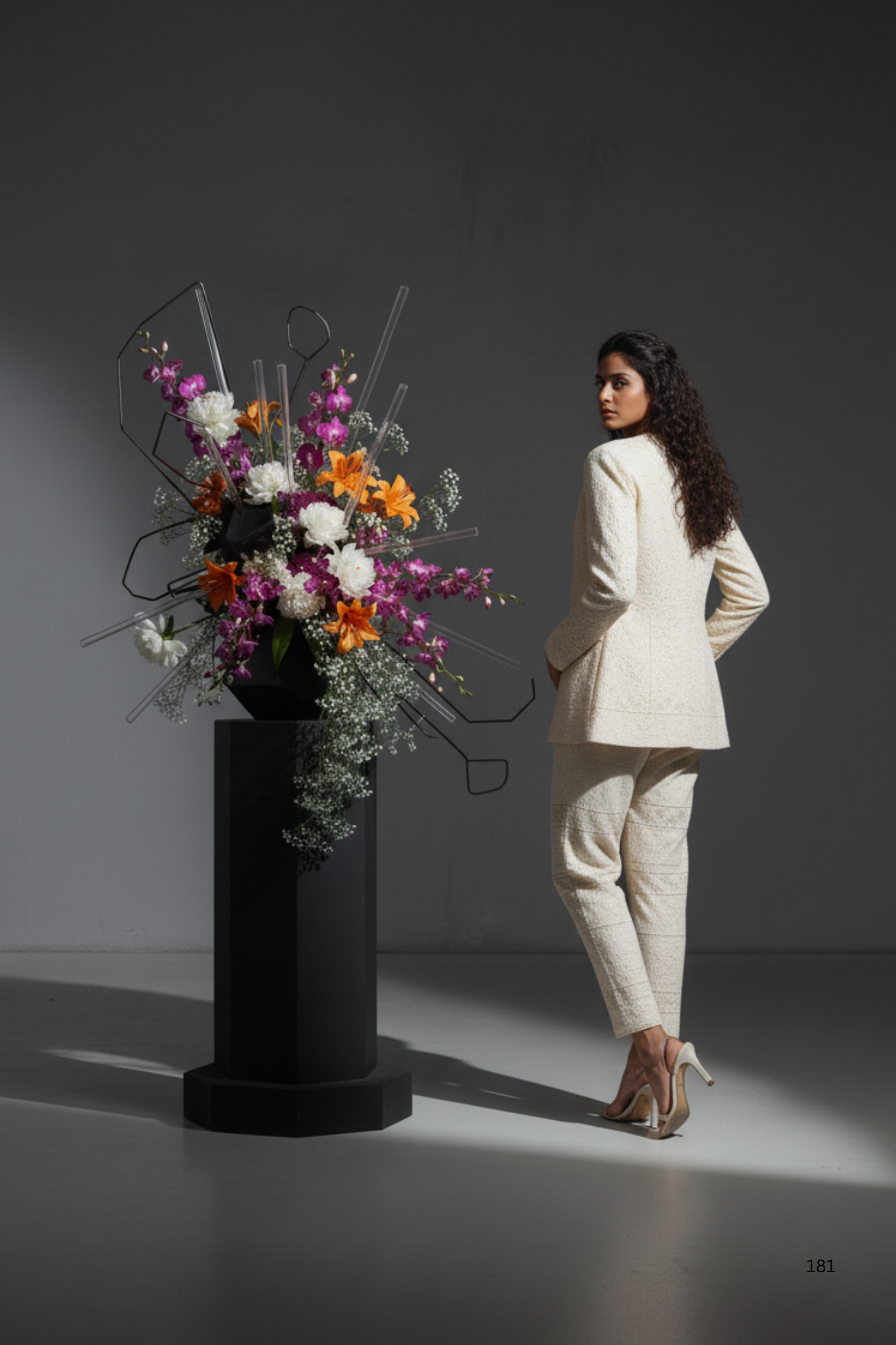 Ivory Chikankari Co-Ord Set