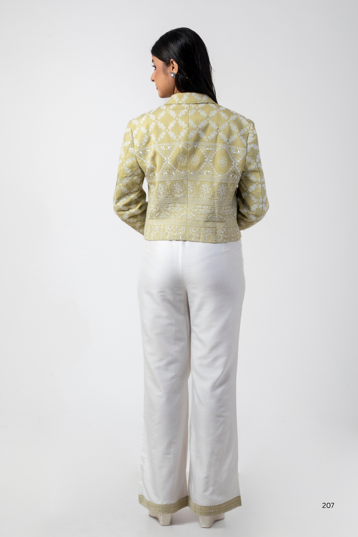 Mint Green and White Formal Co-Ord Sets