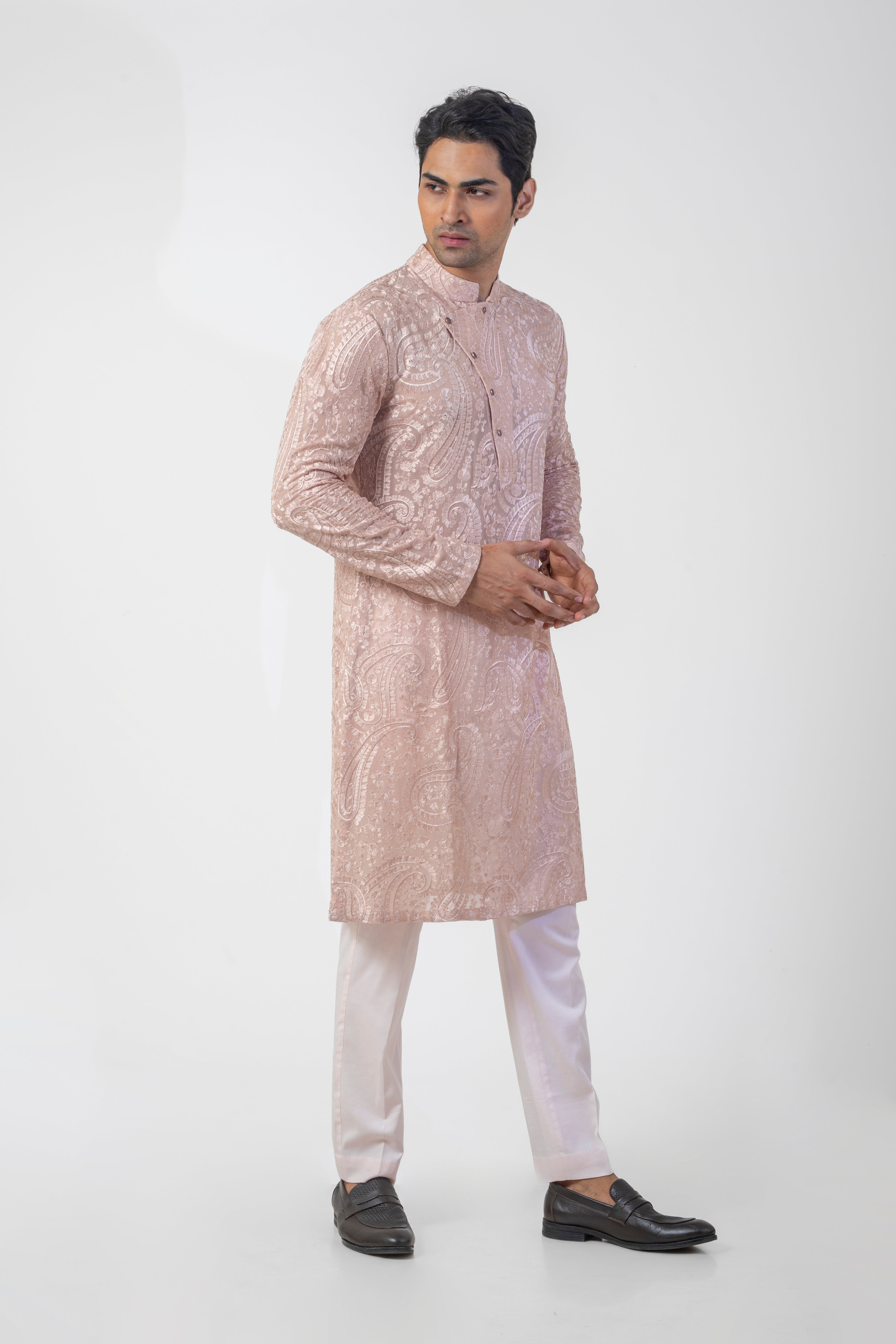Georgette Chikankari Kurta Set