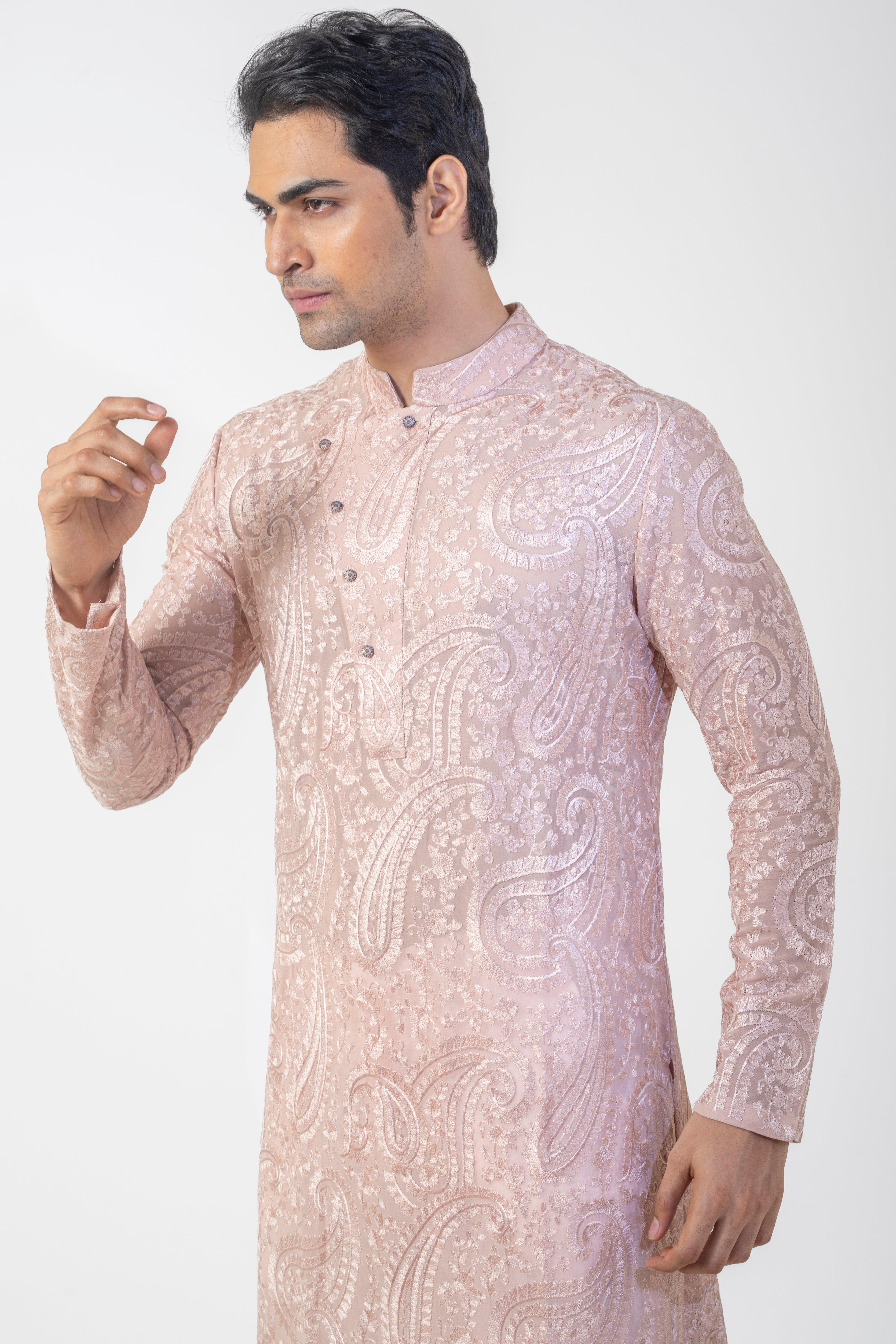 Georgette Chikankari Kurta Set