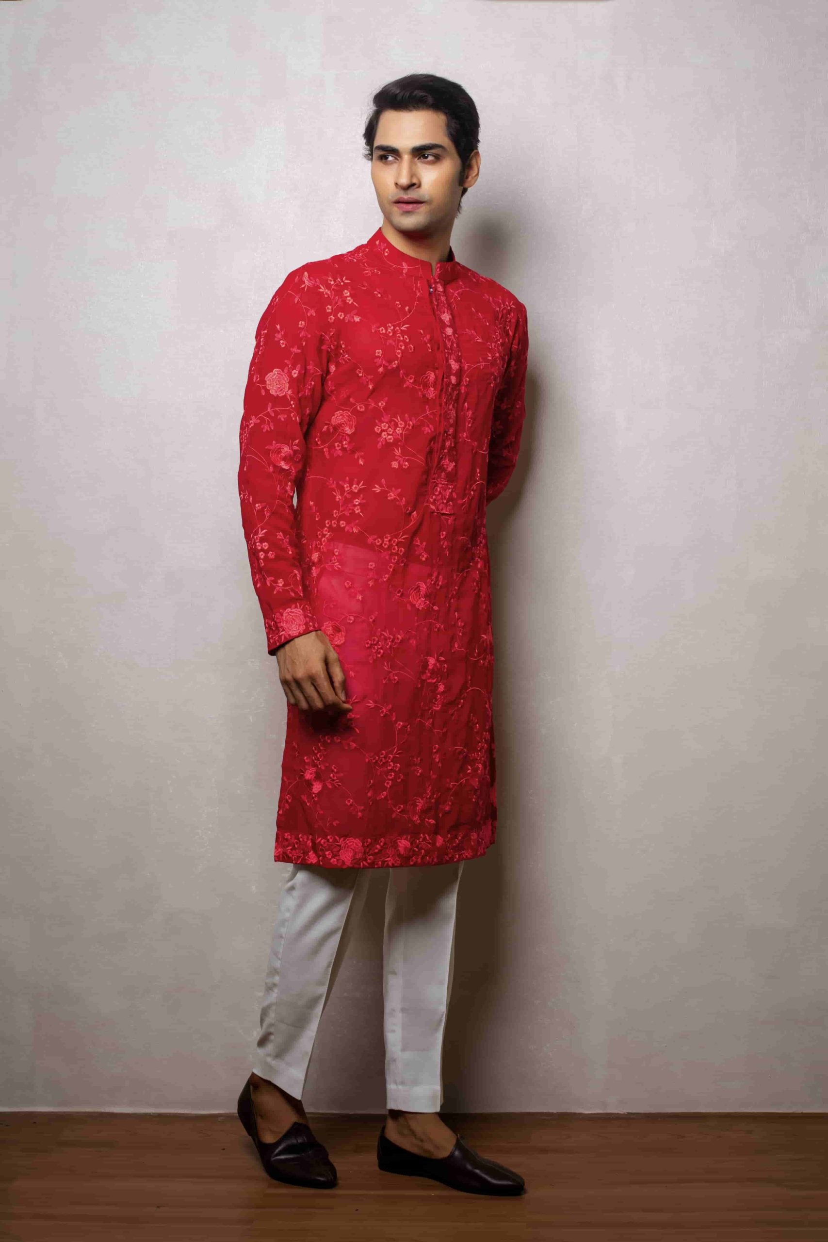 Buy Stylish Embroidered Men's Kurta