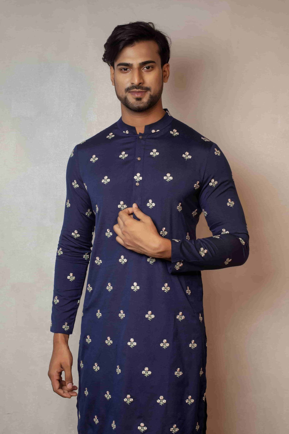 Sophisticated Blue Kurta Set Fashion