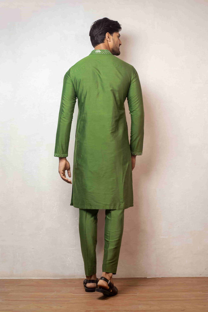 Sophisticated Silk Katan Attire