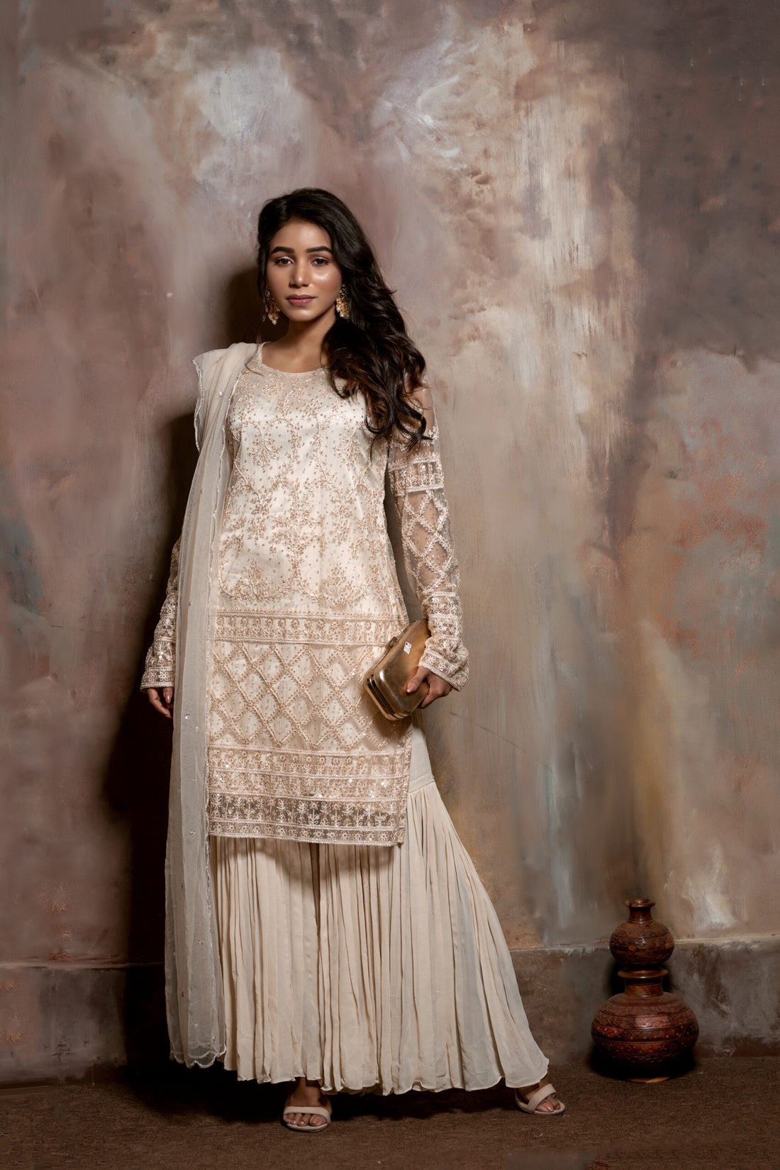 Chic Beige Suit Ensemble - Shop Now!