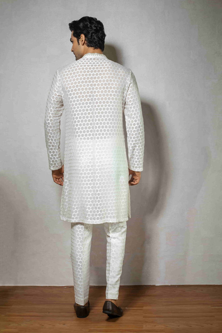 Affifa Men's Ethnic Wear Ensemble