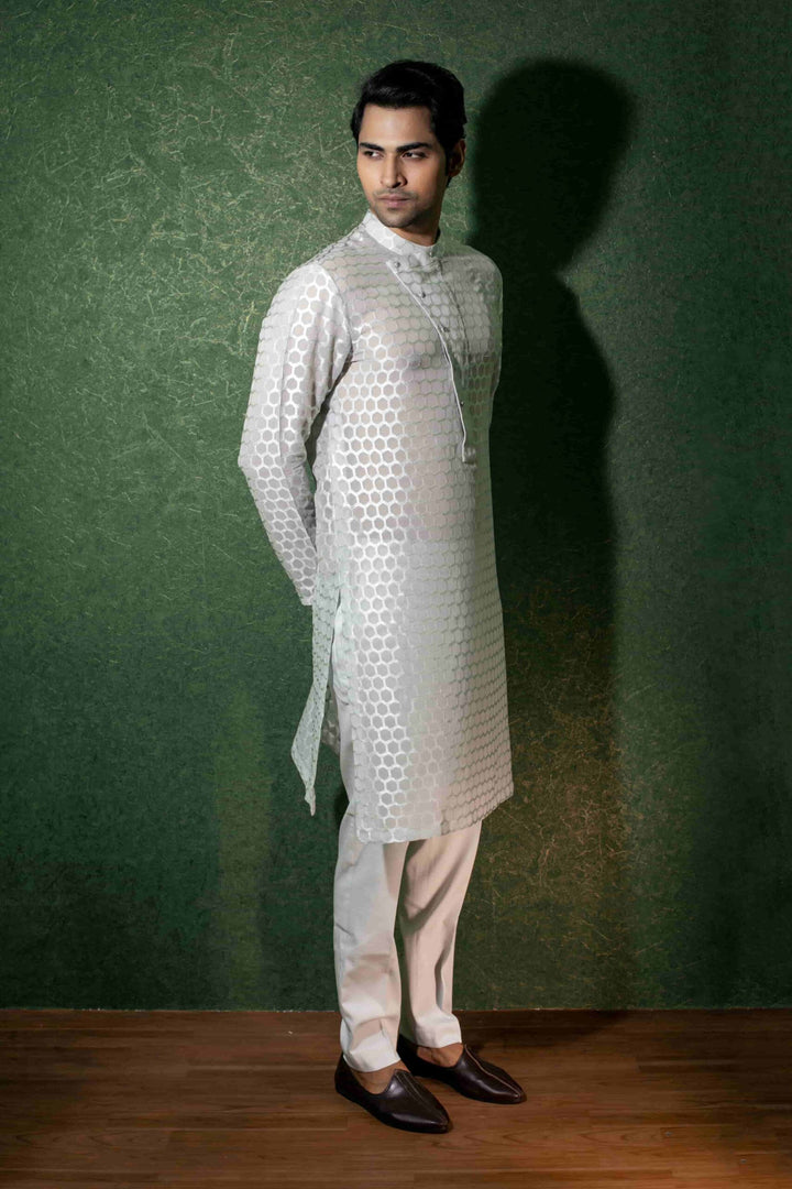 Elegant Embroidered Kurta 