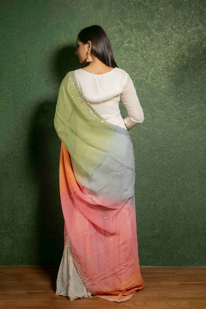 Multi-Color Dyed Dupatta