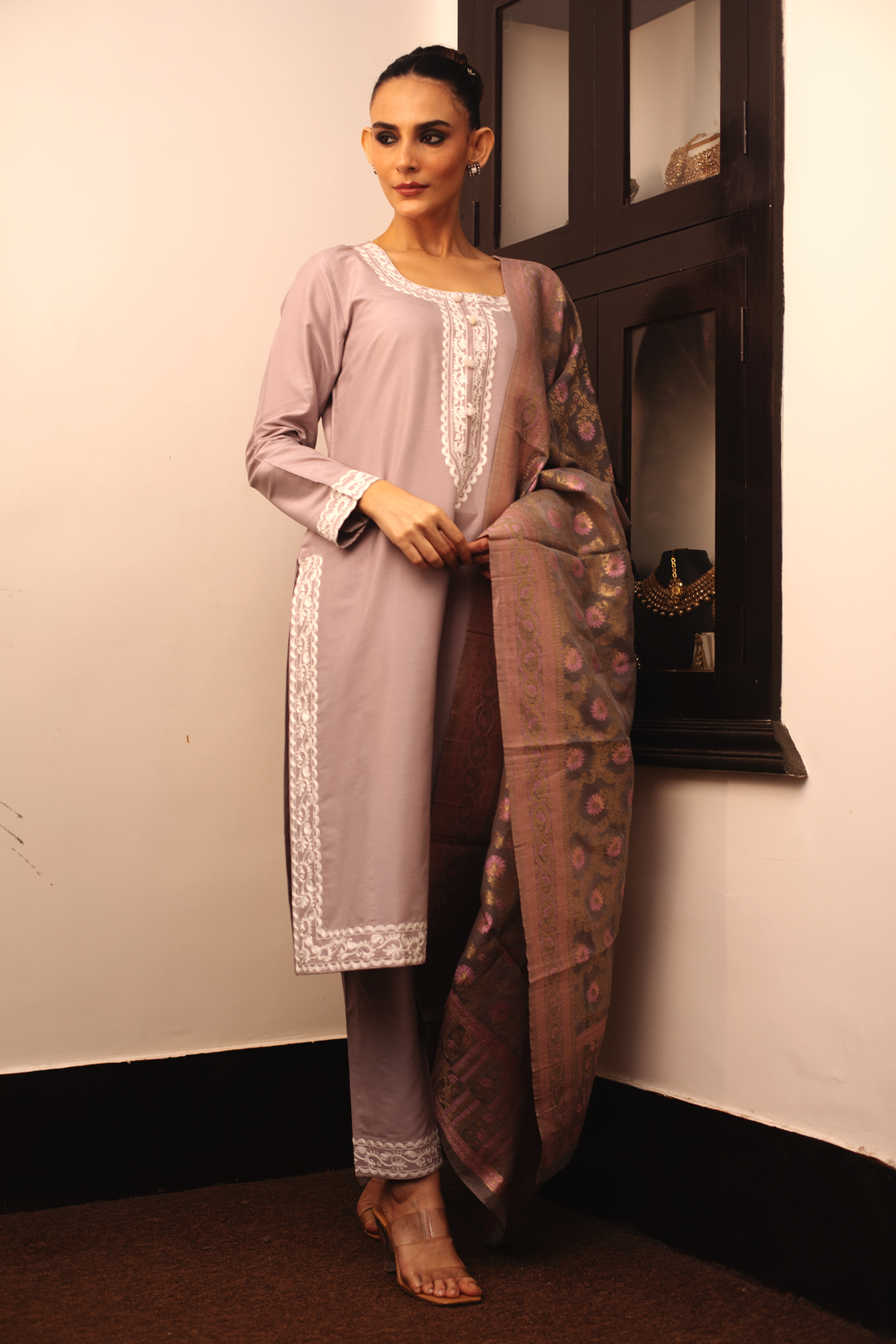 KURTI WITH PANT AND DUPATTA