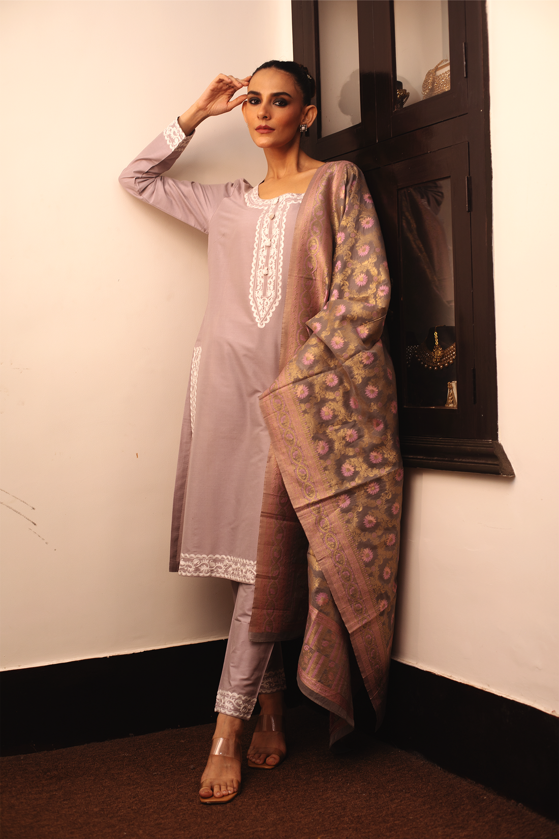 KURTI WITH PANT AND DUPATTA