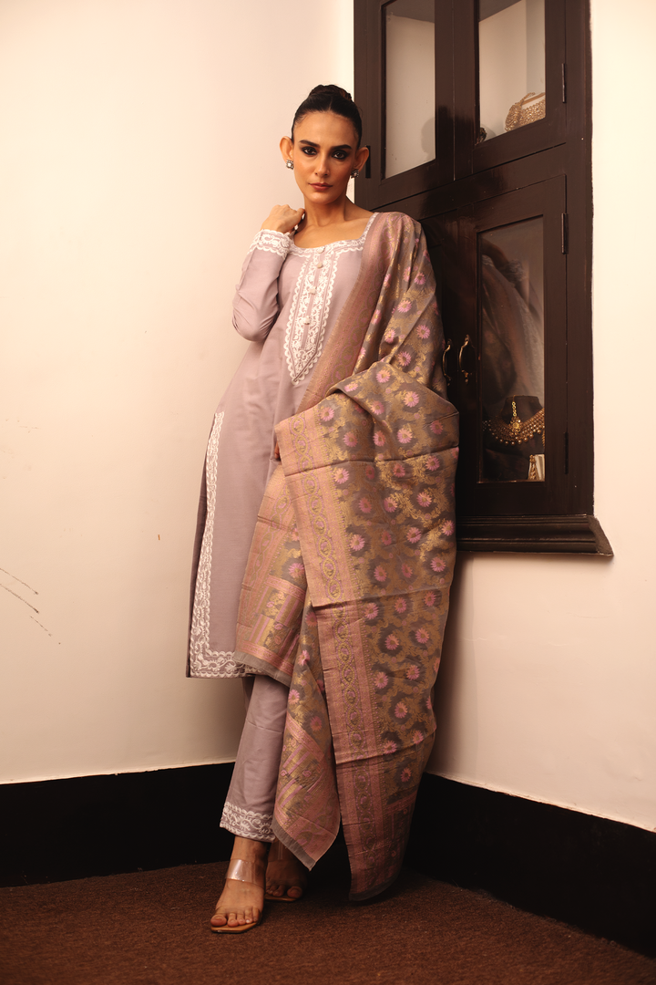 KURTI WITH PANT AND DUPATTA